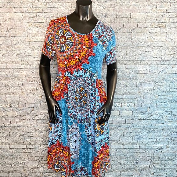 DB Moon Dresses & Skirts - DB Moon Abstract Print Dress
